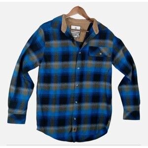 Legendary Whitetails Shirt Mens XL Plaid Flannel Buck Camp Button Down,22 Inch O